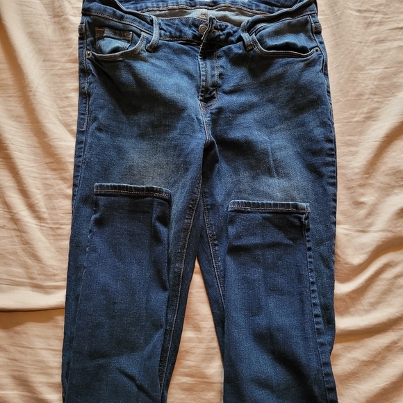Old Navy Mid Rise Super Skinny Rockstar jeans - 10 long - Picture 2 of 6